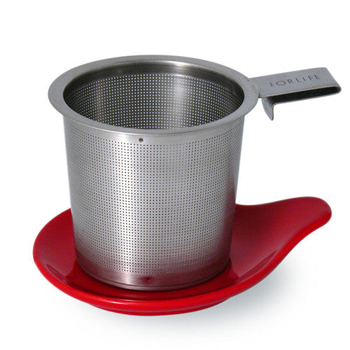 Hook Handle Tea Infuser & Dish Set, For Life brand