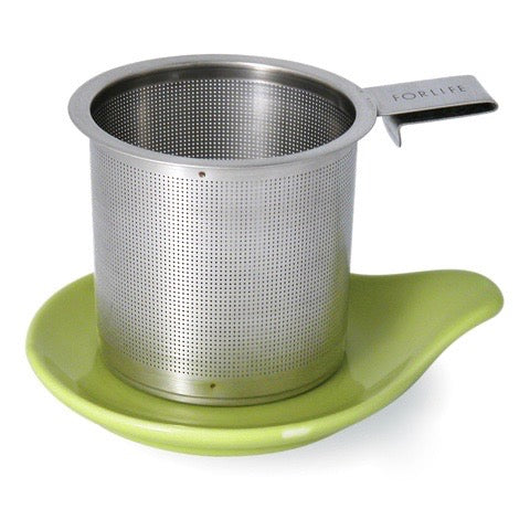 Hook Handle Tea Infuser & Dish Set, For Life brand